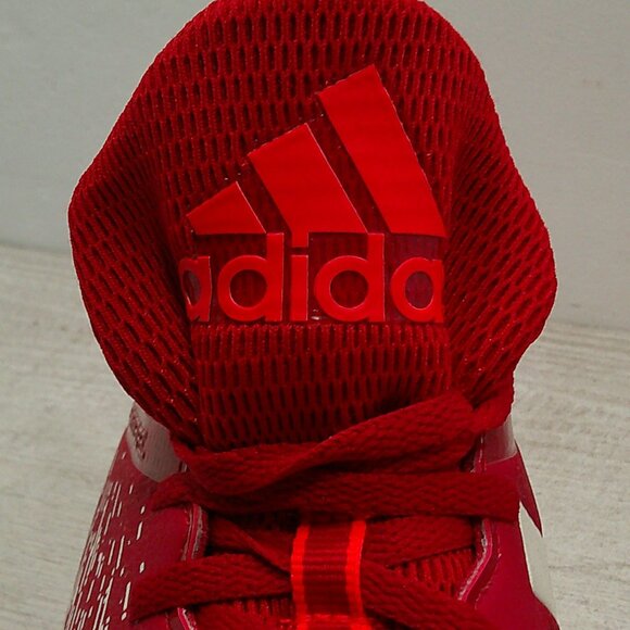 Adidas  Red & White Three Strife Life Football Cleats EH3442 Size 11.5 main image 6